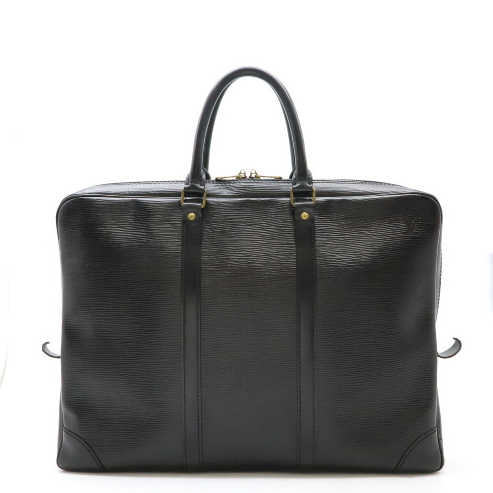 Louis Vuitton Epi PDV Porte-Document Voyage Bag Noir Briefcase